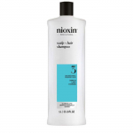 &Scaron;ampoon - Nioxin - S&uuml;steem 3 - 1000ml - Kahjustatud juustele - Parem maht ja tihedus