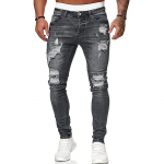 Meeste vabaaja aukudega valged Slim Fit teksap&uuml;ksid moodsad Chinos teksad L