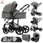 3-in-1 k&auml;ru Magic ZC K&auml;ru K&auml;ru trio 3-in-1 K&auml;ru Kokkupandav &uuml;he kl&otilde;psuga Jalgpidur 0-3 aastat Max 15 kg K&auml;ekott Hall hall