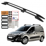 Katusereelingud Peugeot Partner Citroen Berlingo II 2 Alates 20072018 Must