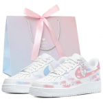 Nike Air Force 1 Pink Mist Sky, Ostukott, Erinevat v&auml;rvi madalad rulaketsid Naiste Sinine Roosa DD8959-100(Team1267-kast) 40