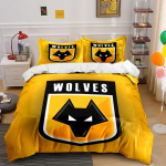 Hundi logo s&otilde;nadega Wolves . Voodipesukomplektid Tekikotikomplektid Tekikotid Padjap&uuml;&uuml;rid(1 * Tekikott 2 * Padjap&uuml;&uuml;ri, ilma tekita) 135x200cm