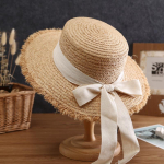 Suvine P&auml;ikesem&uuml;ts Vibu 100% Raffia M&uuml;ts P&auml;ikesesirm Naiste Suvine Panama Strohm&uuml;ts Naiste Randm&uuml;ts Suvem&uuml;ts UV-kaitsega M&uuml;ts 56-58cm