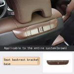 Volvo XC60 xc90 V90 S90 S60 V60 XC40 jaoks spetsiaalne auto juhtmevaba laadimisega telefoni hoidik tagumistele istmetele brown 1pcs