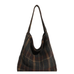 Oxford Ruuduline Patchwork Pannal Vabaaja Totes 2026 Talve Trend Fashi Kotid Disainitaju Retro K&otilde;rge Kvaliteet &Otilde;lakotid Bolsa kohv