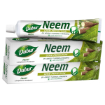 Dabur Herb'l Neem Germ Protection Hambahari - 600g (200g + 100g x Pakk 2 tk) | V&otilde;itleb bakteritega | T&auml;ielik suuh&uuml;gieen 600g (200g + 100g x Pack of 2)