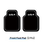2/4 tk nahast auto p&otilde;randamatid vaipkatte padjad KIA KN Sportage Ceed Sorento Cerato Optima Picanto Rio Soul Stonic Forte Cerato jaoks gray