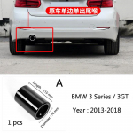 BMW 1 2 3 4 5 Seeria X1 3GT F20 F22 F30 F32 F34 F36 F10 F48 jaoks Autokujundus Roostevabast Terasest Auto Summuti Otsikud Kate Type A