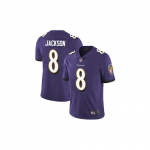 T-s&auml;rk Baltimore Ravens Lamar Jacksoni s&auml;rk - Meeste XXL lilla