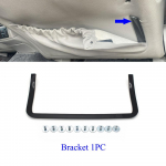 Mercedes BENZ E-klass W211 Auto Vasak Parem Istme Klamber Kattepaneel Nahast Seljatoe Taskuga Asendamiseks 2005-2008 E320 E500 Bracket 1PC