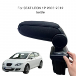 K&auml;etugi SEAT LEON 1P 2005-2012 jaoks Tekstiil Kohandatud Sobivusega Keskkonsooli Panipaik S&otilde;iduki Tarvikud Mugav S&otilde;it