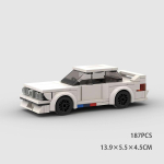 Superauto Linna Kiirusv&otilde;idus&otilde;it Spord auto E36 E46 Ehitusklotsid MOC M3 E30 M4 V&otilde;idus&otilde;itjad S&otilde;iduk M5 Tehnika Klotsid Laste M&auml;nguasi