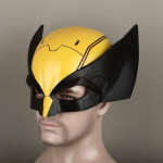 3D Cosplay Wolverine'i mask Filmi rekvisiit Halloweeni kost&uuml;&uuml;m K&otilde;rge kvaliteediga tr&uuml;kk Peakate Karnevali kost&uuml;&uuml;m Peotarbed Kiiver M&auml;nguasi yellow