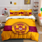 Motherwell FC Voodipesukomplekt Voodipesu Tekikottide Komplekt Tekikott Padjap&uuml;&uuml;rid (1 * Tekikott 2 * Padjap&uuml;&uuml;ri, ilma tekita) 135x200cm