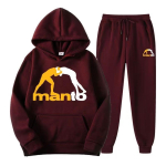 Uus meeste kampsunikomplekt Fliisist Spordikampsun Vabaaja Uus Manto Brasiilia Jiu Jitsu Hupparikomplekt M burgundiapunane