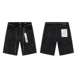Piiri&uuml;lene trendikas br&auml;nd PURPLE BRAND JEANS Euroopa ja Ameerika high street laiad ja mitmek&uuml;lgsed teksashortsid meeste ja naiste trend 30