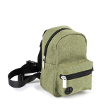 Koolituslemmikloomade maiusekott v&auml;ikestele ja keskmistele koertele Kvaliteetne Oxford Kutsikakoolikoera seljakott Kandekotid lemmikloomad Tarvikud (Green,S-11x10x16x7cm) roheline