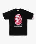 Beipeu Abc Camo By Bathing Ape T-s&auml;rk (M) Must/roosa Black/Xl