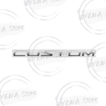 Transit Custom Tourneo MK7 MK8 Tuning Logo Kirjad Metallist Embleem Kleebised Auto Tagaluugi Kere Embleem Autotarvikud white