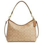 COACH Laurel kaetud l&otilde;uendist nahast &otilde;lakott suur naiste helekakii CR149-IMNLJ One Size 1 beige