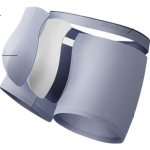 Bananain Silver Skin 300S Meeste bokserid, Hingavad spordialuspesu, 10A Antibakteriaalne puhas puuvill, Suvised l&uuml;hikesed p&uuml;ksid meestele, Kingituskomplekt 3 tk XL gray