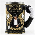 Loominguline Michael Jacksoni &otilde;llekruus 304 roostevabast terasest vaikustang Unique Kingitus f&auml;nnidele 300ml