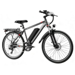 T&auml;iskasvanute elektriratas HEADEER BK1350 48V15AH aku Elektriline jalgratas 500W mootorid E-maastikuratas E-jalgratas 26-tollise rehviga Maastikuratas must