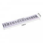 Fingering Version Klaveri klaviatuuri harjutamise tabel 88 klahvi Notes + Stave X-04