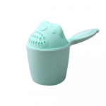 Baby Spoon Shower Vannivesi Ujumine Bailer Shampoo Cup Lastetooted roheline