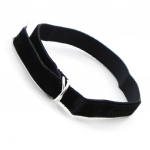 Les Tr&eacute;sors De Lily [I4724] - Bracelet 'Velours' noir - 10 mm must