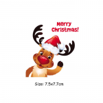 Armsad hirvekangast plaastrid j&otilde;ulukleebised isetegemise tarvikud soojus&uuml;lekandega triikraud plaastritel kingitus