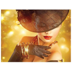 5D DIY Teemantmaaling M&uuml;ts T&uuml;drukute pildid Rhinestones T&auml;isringikujuline teemanttikandid 20X30CM