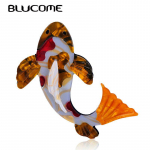 Blucome Fashion Vivid karpkala kujuga prossid V&auml;rvilised akr&uuml;&uuml;list Ehted Lasteriided Sall M&uuml;tsikott Aksessuaarid kollane