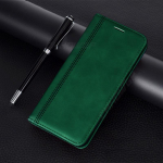 Xiaomi Redmi 9 &uuml;mbrisele matt nahast magnetiline rahakott Flip silikoonist telefoni kate Xiaomi Redmi 9A 9C 9 AC luksusliku kaardialuse hoidiku jaoks, pehme &uuml;mbris Fundas Redmi 9A roheline