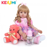 KEIUMI Fantasy 24 tolline Reborn Doll Cloth Body Armas printsess Beebi nukk M&auml;nguasjad T&uuml;drukutele Lastep&auml;evakingitus Lastele S&uuml;nnip&auml;evakingitus 60cm