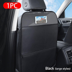 PU-nahast l&ouml;&ouml;givastane padi, veekindel autoistme tagakaane kaitse, kriimustusvastane matt, barj&auml;&auml;r, laste lemmikloomade hoiukott 1pc must