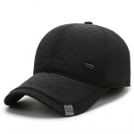 NORTHWOODi soliidne k&otilde;rvaklappidega meeste talvem&uuml;ts Hoiab soojas puuvillane pesapallim&uuml;ts meestele &otilde;ues, sametist, paksust, liibuva korgiga Snapback m&uuml;ts 56-60 cm must