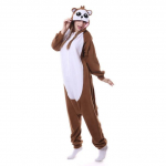 Talvine t&auml;iskasvanud loom Mike Duck Onesies hai kass rebane pidžaama ahv Multikas kost&uuml;&uuml;mid kost&uuml;&uuml;mid j&otilde;ulukapuutsiga L