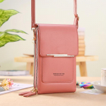 &Uuml;hev&auml;rvilised PU-nahast Crossbody kotid naistele Naiste &otilde;lakott Lihtne kott Lady Mini puutetundlikud telefoni rahakotid ja k&auml;ekotid kollane