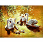 DIY 3D teemantmaaling Loomade luiktikandid Ristk&auml;sit&ouml;&ouml; &otilde;mblemine Kodukaunistus Full Round 20x25CM