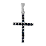 H&otilde;bedane rist safiiriga 0,705ct (0460178) safiir