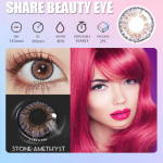 Eyeshare Lense 2tk/1paar Aastased pehmed v&auml;rvilised kontaktl&auml;&auml;tsed Silmakosmeetika Kaunid Pupil Kontaktid Iga-aastased Kontaktl&auml;&auml;tsed