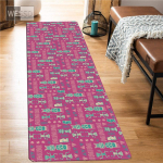 India etnilise stiiliga p&otilde;randamatt magamistoale Boho vaip voodimatt Geomeetrilise tr&uuml;kiga k&ouml;&ouml;gimatt Runner libisemiskindel pestav vannitoamatt 40x60cm