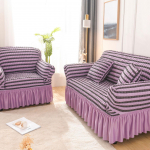 &Uuml;hev&auml;rviline elastne diivanikate elutuppa tr&uuml;kitud ruuduline veniv sektsioonkatted Diivani diivani kate L-kujuline 1-4-kohaline 4-Seater 235-300cm