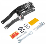 Monorim ME Air esivedrustus Xiaomi M365 1s pro2 MI3 elektrit&otilde;ukeratta jaoks must