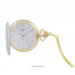 Tissot T-Pocket Savonettes Quartz T83.9.459.32 T83945932 taskukell valge
