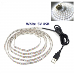 DC 5V USB LED-ribad 2835 valge soe valge Tira LED ribavalgus teleri taustavalgustus lint Kodusisustuslamp 1- 5m 4M&Not Waterproof valge