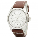 Hamilton Khaki Field H70455553 automaatne meeste k&auml;ekell valge