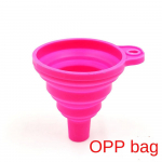 Silikoonist kokkupandav lehter Kaasaskantav Koduk&ouml;&ouml;k Kokkupandavad lehtrid Vedelikujaotur Teleskooplehtrid K&ouml;&ouml;gividin