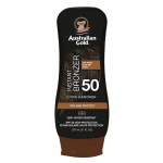 Australian Gold sunscreen with bronzer SPF50